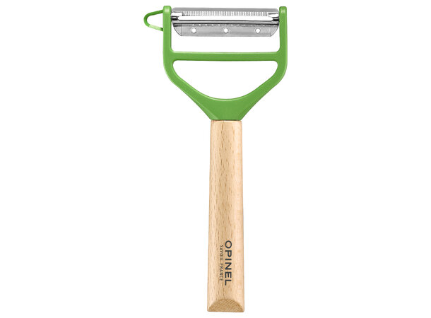 Opinel T-Duo Treskaft Skreller Grønn 