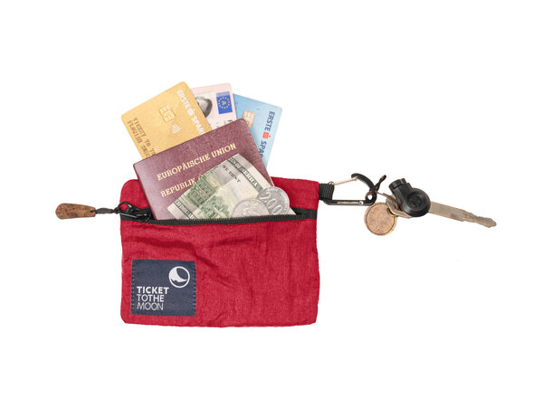 TTTM Travel Wallet Burgundy 