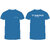 CAMP INSTITUTIONAL MALE T-SHIRT Light blue/White - S 