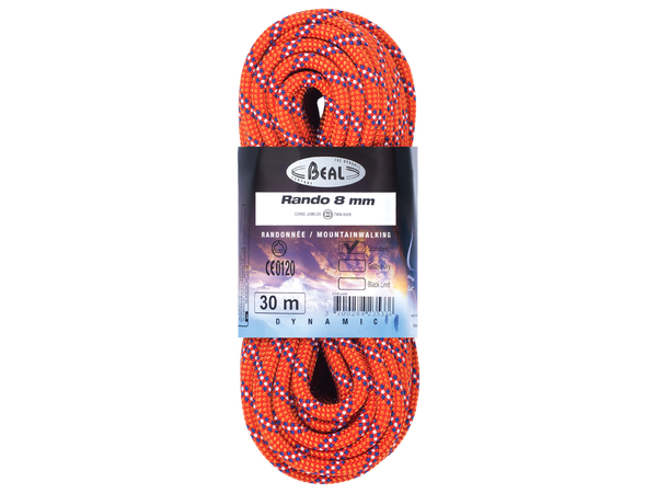 Beal RANDO 8mmx30m Tau Orange 
