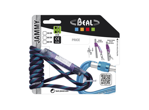 Beal JAMMY 50cm Klemknutetau 