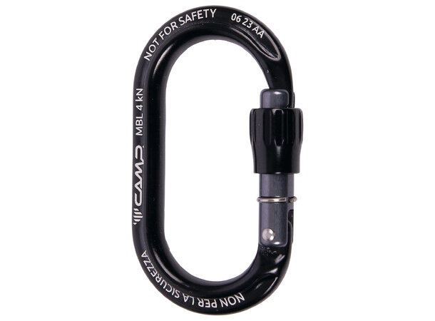 CAMP EKTO LOCK Utstyrkarabiner Sort 