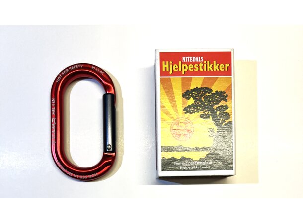 CAMP EKTO LOCK Utstyrkarabiner Sort 