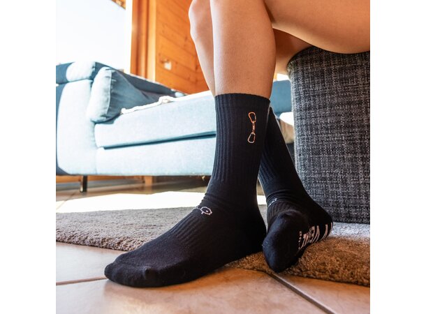 YY ROCK SOCKS Quickdraw - Black - M (39-42) 