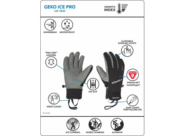 CAMP GEKO ICE PRO S - Black 
