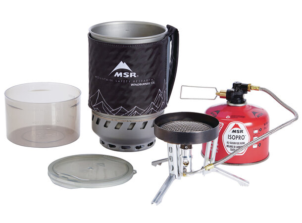 MSR WindBurner Duo System Black Brenner og 1.8L kjele 