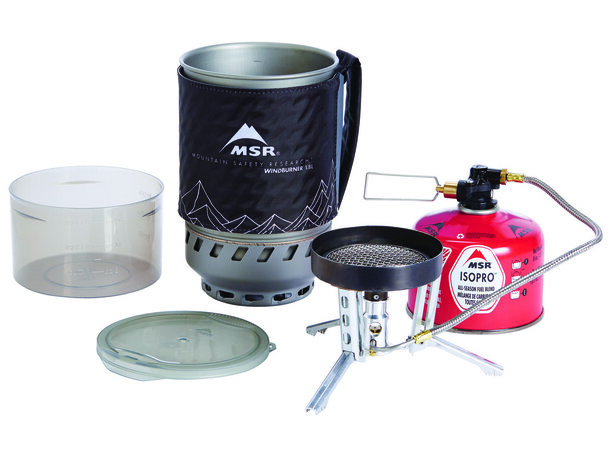 MSR WindBurner Duo System Black Brenner og 1.8L kjele 