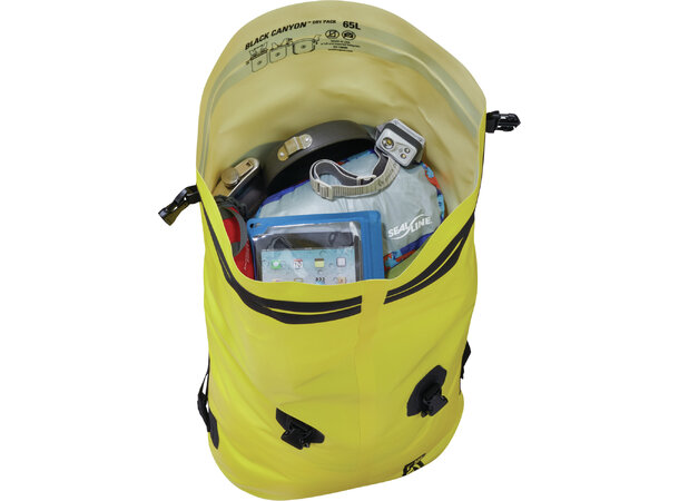 SealLine Black Canyon 65L Yellow 