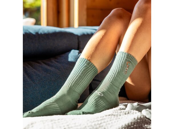 YY ROCK SOCKS Quickdraw - Green - L (43-46) 