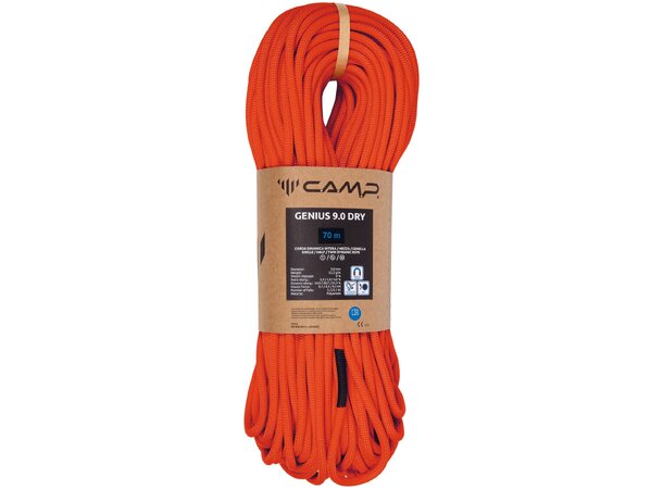 CAMP GENIUS 9.0 DRY Red - 60 m 