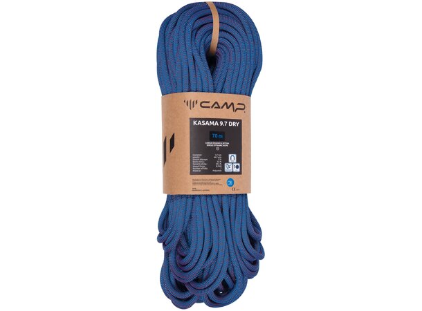 CAMP KASAMA 9.7 DRY Blue / Red - 60 m 