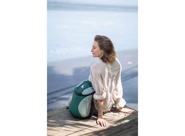 TTTM Mini Backpack Dark Green/Jade Green 15L 