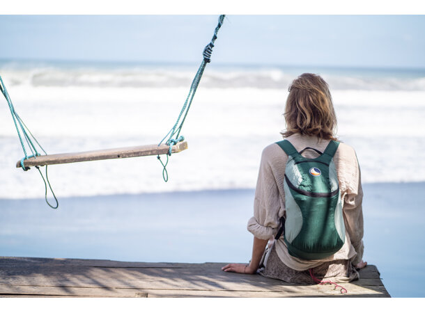 TTTM Mini Backpack Dark Green/Jade Green 15L 