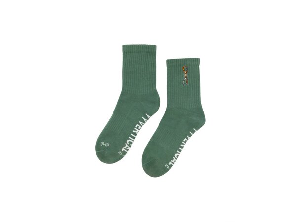YY ROCK SOCKS Quickdraw - Green - S (35-38) 