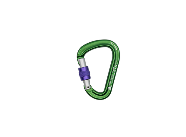 Beal BE SAFE Karabiner Skru Matt Green 