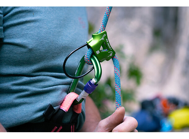 Beal BE SAFE Karabiner Skru Matt Green 