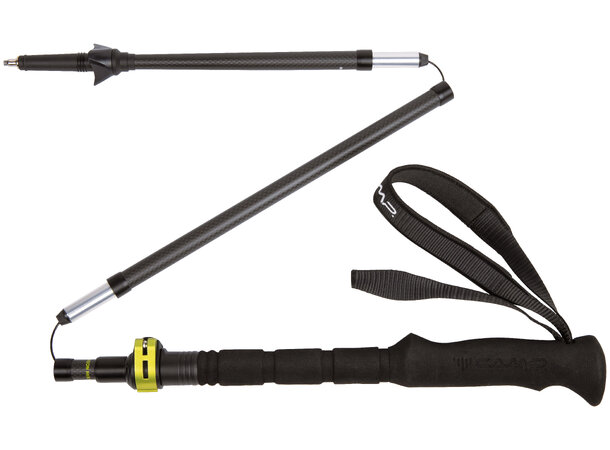 CAMP CARBON MIX PLUS Foldestav 110-130cm Fem-leddet foldestav 