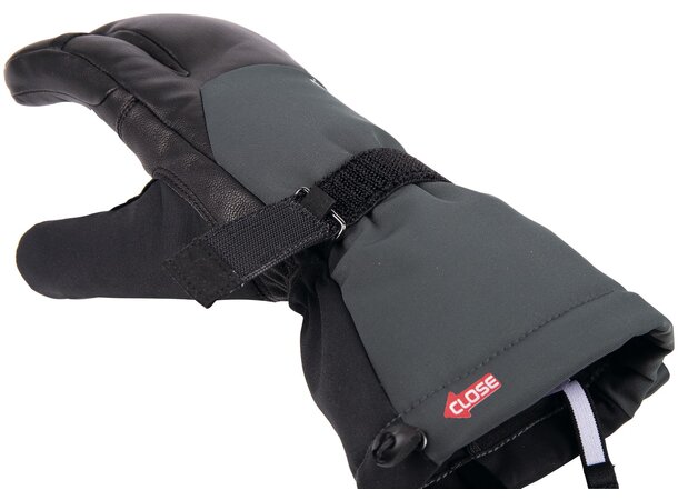 CAMP SPLIT MITT N XXL - Black/Grey 