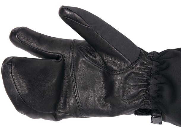 CAMP SPLIT MITT N XXL - Black/Grey 