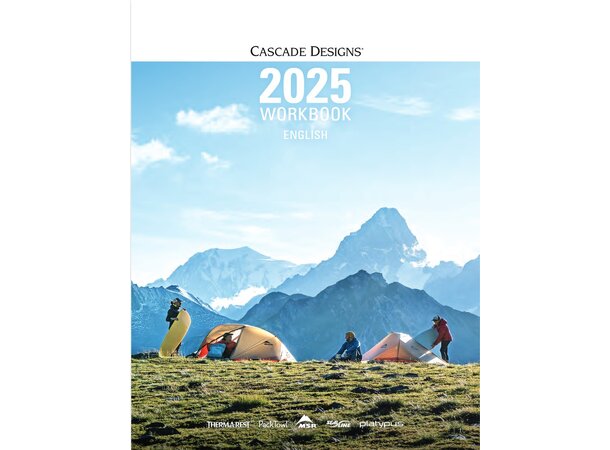 Cascade Designs Workbook 2025 MSR Therm-a-Rest SealLine Platypus PackT 