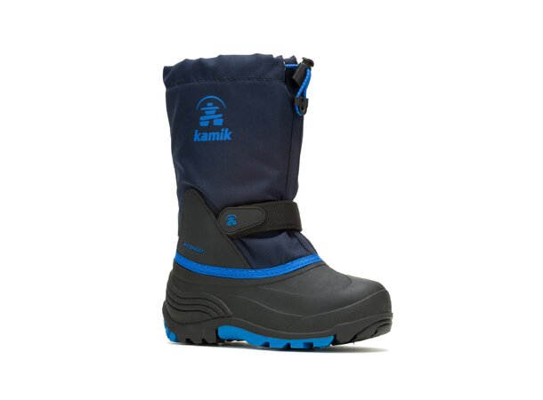 KAMIK WATERBUG5 Vintersko Barn NAVY BLUE - 30 