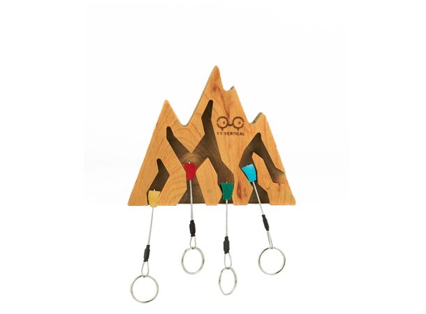 YY Key Holder Mountain Key holder with climbing nuts 
