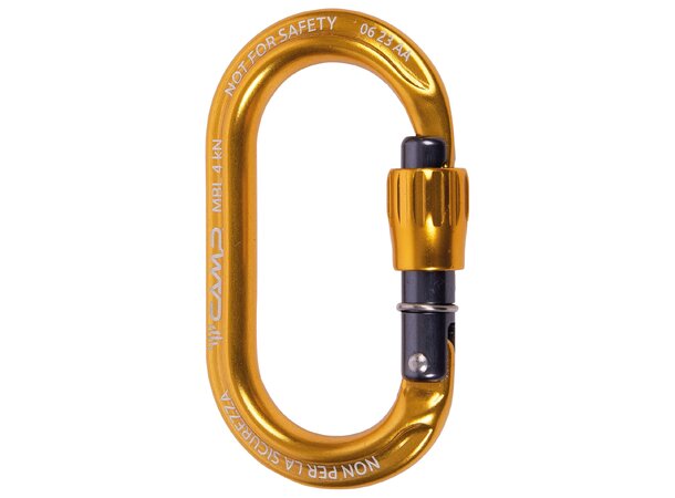 CAMP EKTO LOCK Utstyrskarabiner Yellow 