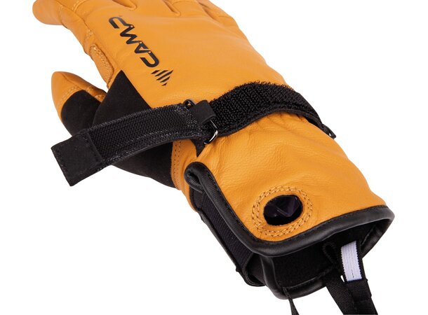 CAMP GEKO REVEL Hanske XL - Black/Yellow 