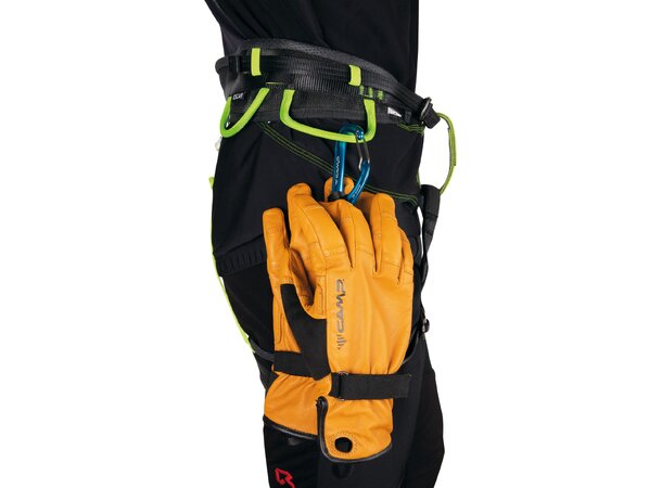 CAMP GEKO REVEL Hanske XL - Black/Yellow 