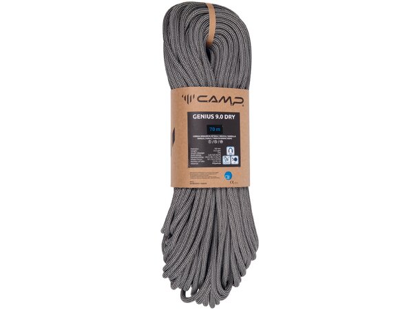 CAMP GENIUS 9.0 DRY Black / White - 60 m 