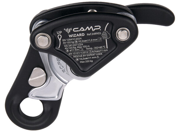 CAMP WIZARD BLACK Nedfiringsbrems m/antipanikkfunksjon 