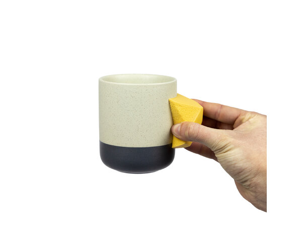 YY Climbing Mug Evo Yellow Kopp med klatretak - Yellow 