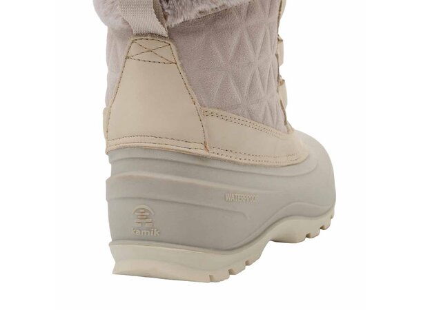 KAMIK SNOVALLEY7 Vintersko Dame OFF WHITE - 41 