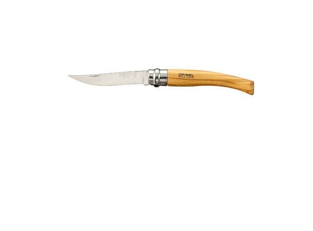 Opinel N08 SLIM OLIVE MIRROR BLADE 