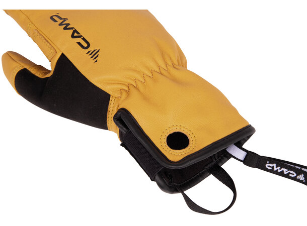 CAMP GEKO REVEL Hanske S - Black/Yellow 