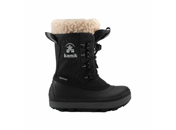 KAMIK CASCADE Vintersko Barn BLACK -28/29 
