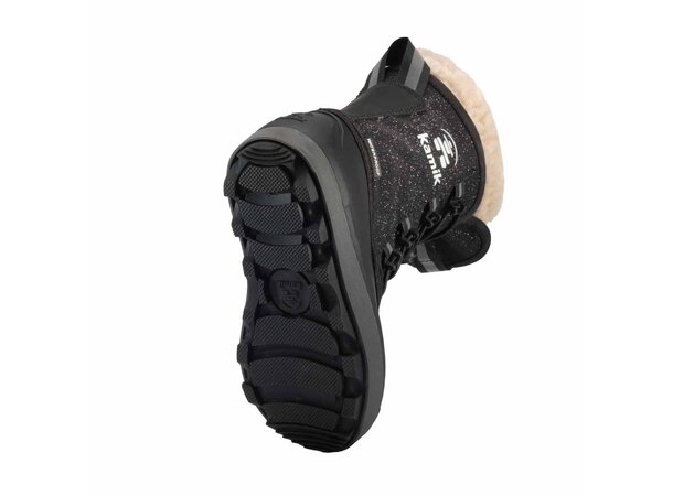 KAMIK CASCADE Vintersko Barn BLACK -28/29 