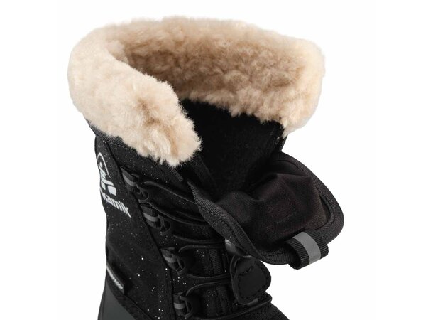 KAMIK CASCADE Vintersko Barn BLACK -28/29 