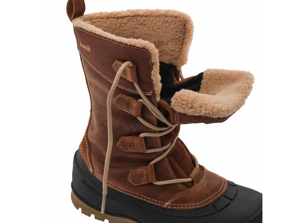 KAMIK SNOWGEM Vintersko Dame BROWN - 41 