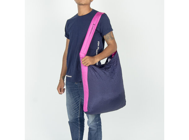 TTTM ECO SUPER MARKET BAG 40l Navy/Dark Grey 