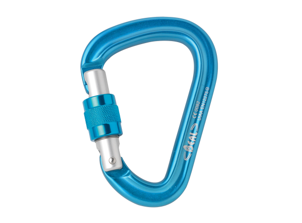 Beal BE SAFE Karabiner Skru Blue 
