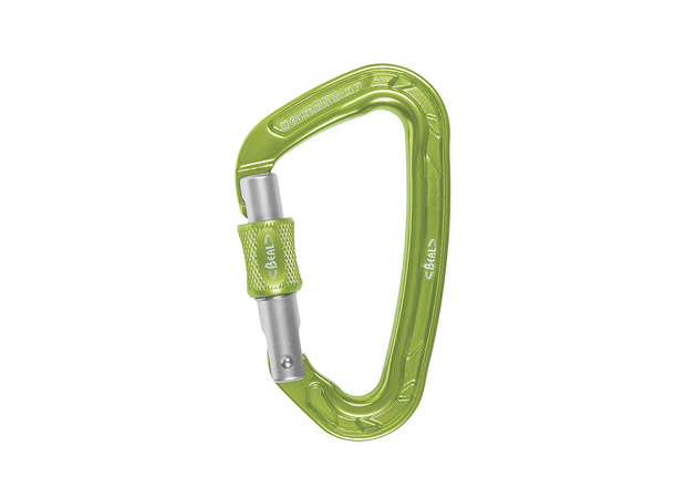 Beal BE QUICK Karabiner Skru Green 